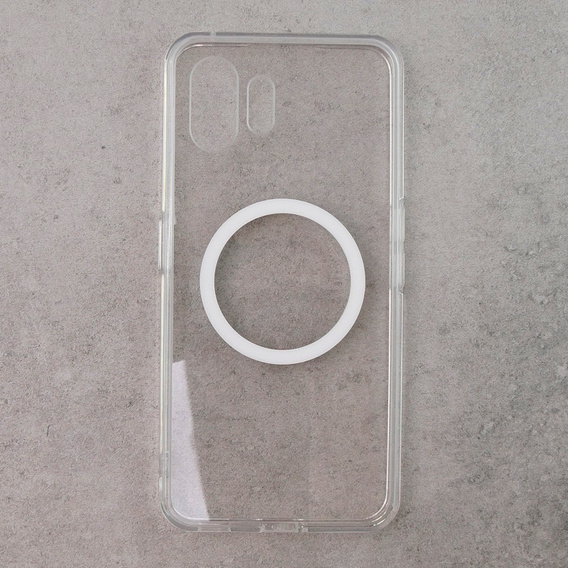 Husă pentru Nothing Phone 2, Fusion Hybrid Case, pentru MagSafe, transparentă