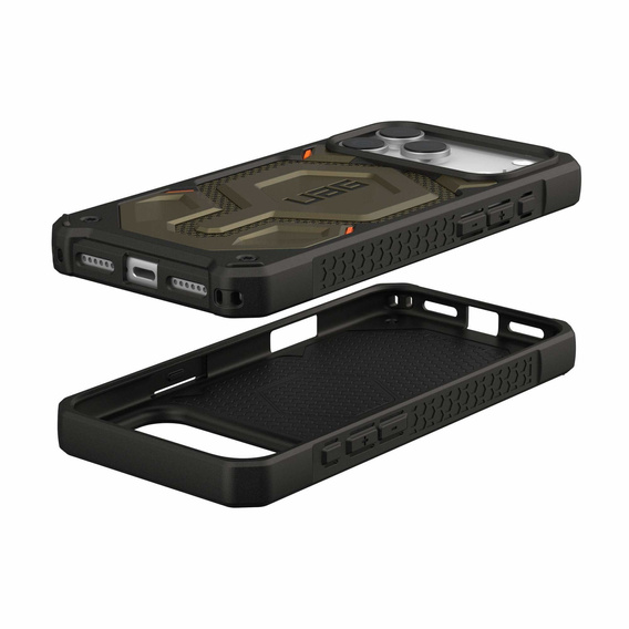 Carcasă Urban Armor Gear pentru iPhone 17 Pro Max, Monarch Pro Kevlar MagSafe, Kevlar Element Green