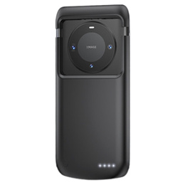 Husă universală cu baterie 10000mAh Type-C - negru