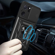 Husă blindată pentru Xiaomi 13T / 13T Pro, CamShield Slide, negru