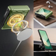Husă Tongate MECH cu MagSafe pentru Samsung Galaxy Z Flip7 FE / Z Flip6, verde