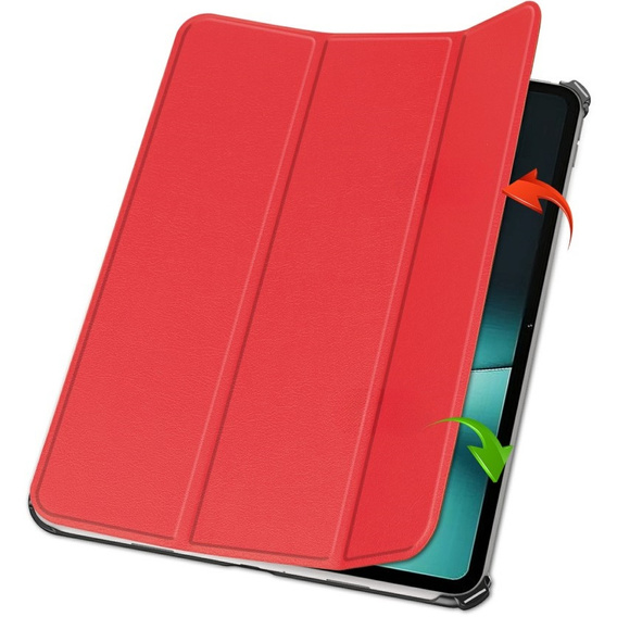 Husă pentru OnePlus Pad, Smartcase, roșu