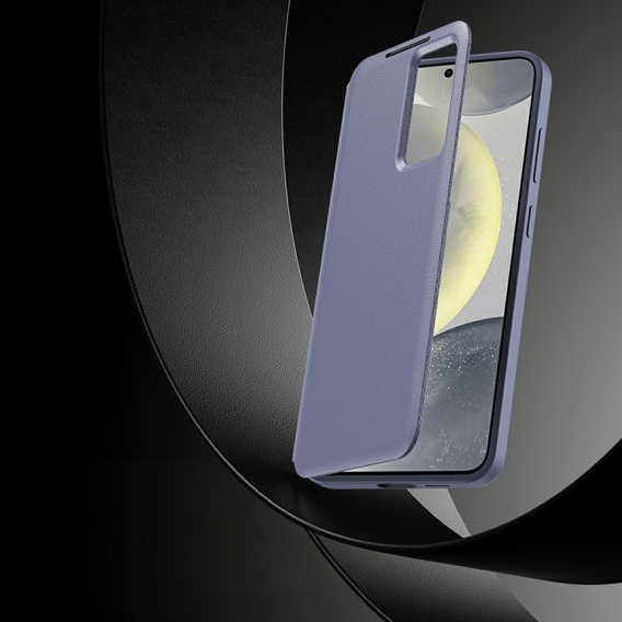 Husă cu clapetă pentru Samsung Galaxy A56 5G, Smart View Wallet, violet