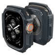 Husă Spigen Rugged Armor Dark Gray pentru Apple Watch Ultra 1 / 2 (49 mm)