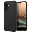 Carcasa Spigen pentru Samsung Galaxy A26 5G, Liquid Air, negru + 9H Tempered Glass