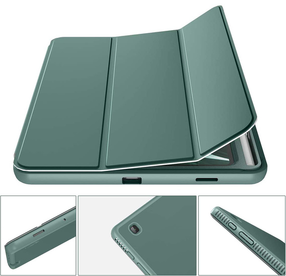 Huse pentru Samsung Galaxy Tab S6 Lite, Suritch Full Body, verde