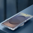 Husă pentru Samsung Galaxy S25 Ultra, Fusion Hybrid Case, pentru MagSafe, transparentă + Sticlă pentru ecran