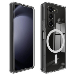 Husă pentru Samsung Galaxy Z Fold6 5G, Fusion Hybrid Case, pentru MagSafe, transparentă