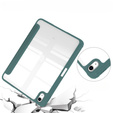 Husă pentru iPad 10.9 2022 10 Gen, Smartcase Hybrid, cu spațiu pentru stylus, verde închis
