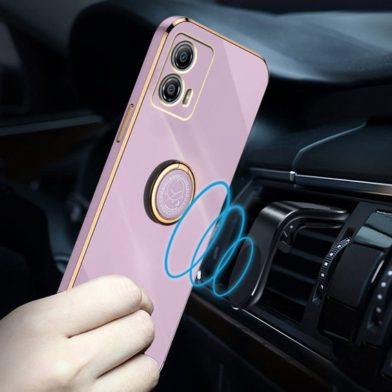 Huse pentru Motorola Moto G53 5G, Electro Ring, violet