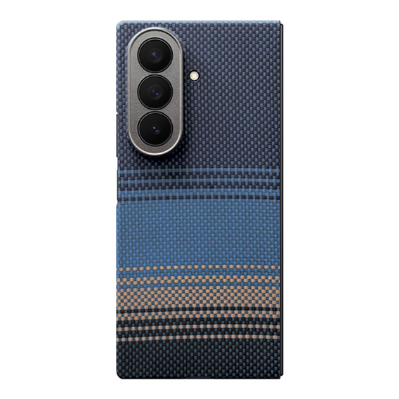 Husă pentru Samsung Galaxy Z Fold6 5G - magnetic Aramid Fiber, albastru