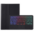 Carcasă + tastatură Samsung Galaxy Tab S9 FE X510 / X516, with touchpad, negru