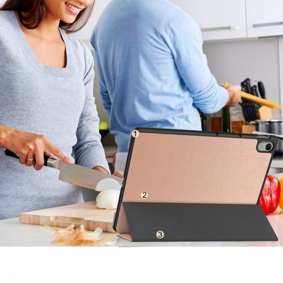 Husă pentru Huawei MatePad 11.5 2024, Smartcase, roz rose gold