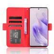 Cu clapetă pentru Infinix Zero 30 5G, Card Slot, roșu