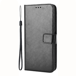 Cu clapetă pentru Xiaomi Poco X6 Pro 5G, Crazy Horse Wallet, negru