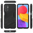Husa pentru Samsung Galaxy M13 4G, Military kickstand, negru