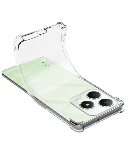 Huse pentru Realme C63, Dropproof, transparentă