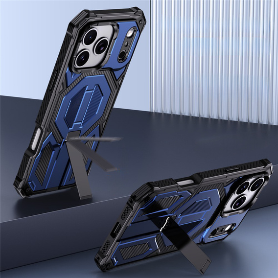 Husă de protecție compatibilă cu MagSafe, cu suport pentru iPhone 17 Pro Max