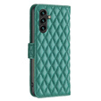 Cu clapetă pentru Samsung Galaxy A56, Wallet, BINFEN COLOR, verde