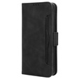 Cu clapetă pentru Samsung Galaxy A35 5G, Card Slot, negru