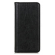 Huse pentru Samsung Galaxy A56, Wallet Litchi Leather, negru