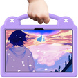 Husă pentru copii pentru Lenovo Tab M11, Cute Patterns, cu suport, violet