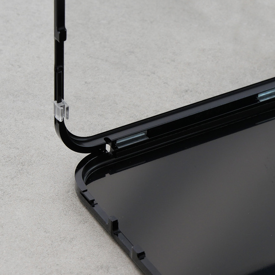 Husă pentru iPhone 13 Pro Max, Dual Glass, pentru Magsafe, negru