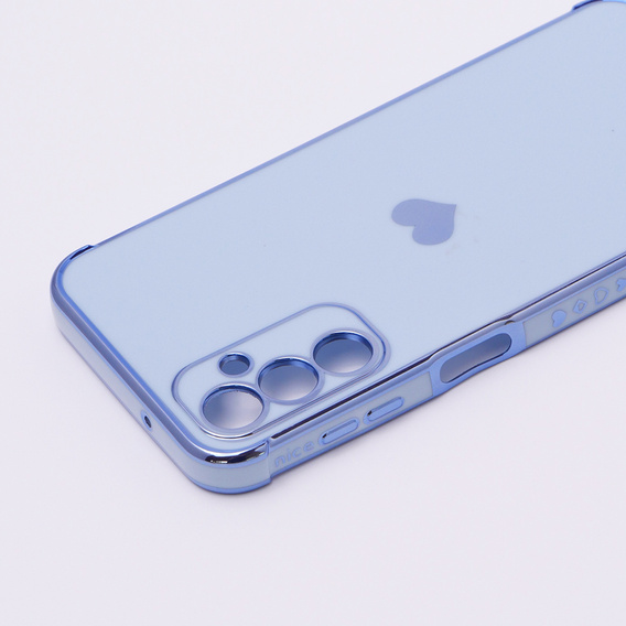 Huse pentru Samsung Galaxy A14 4G/5G, Electro heart, albastru