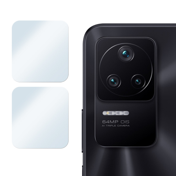 2x ERBORD sticlă călită ERBORD pentru camera pentru Xiaomi Poco F4 5G