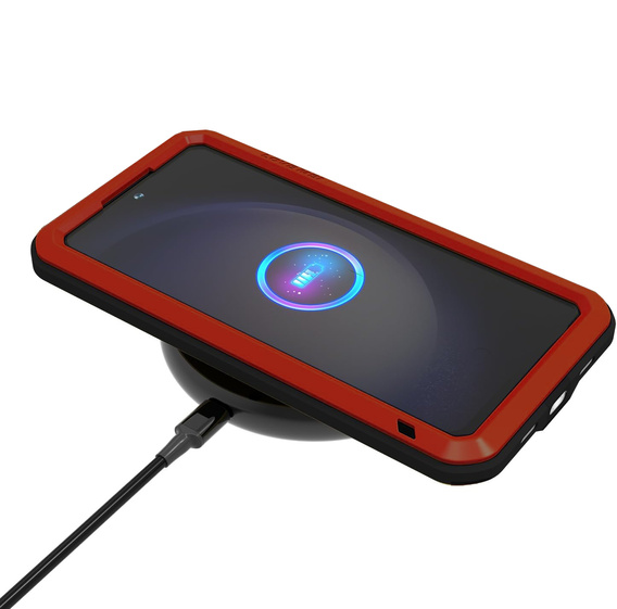 Husă blindată cu sticlă temperată pentru Samsung Galaxy S25 FE