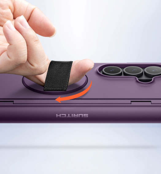 Husă Suritch cu suport 360° și protecție ecran integrată pentru Samsung Galaxy Z Fold7