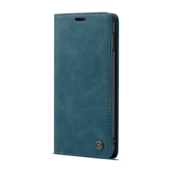 Husa CASEME pentru Samsung Galaxy S10E, Leather Wallet Case, albastru