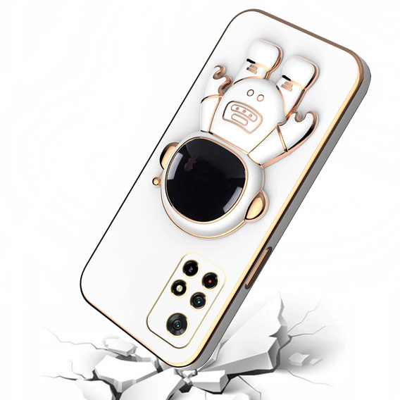 Huse pentru Xiaomi POCO M4 Pro 4G, Astronaut, alb