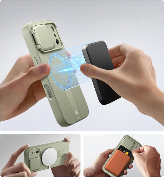 Husă Suritch cu MagSafe și capac pentru cameră pentru iPhone 17 Pro