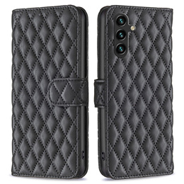 Cu clapetă pentru Samsung Galaxy A56, Wallet, BINFEN COLOR, negru