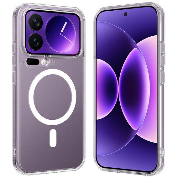 Husă Fusion Hybrid MagSafe pentru Xiaomi 17 Pro Max, transparentă