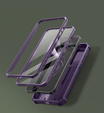 Husă blindată pentru Samsung Galaxy S25+ Plus, Dexnor Full Body (Two Frames), violet