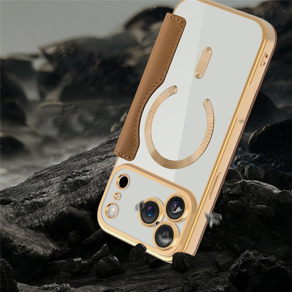 Carcasă RFID Wallet MagSafe flip cu protecție pentru camera foto pentru iPhone 17 Pro Max