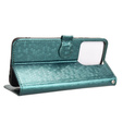 Husa cu clapetă pentru Motorola Moto G86 Power 5G, Wallet Rhombus, verde