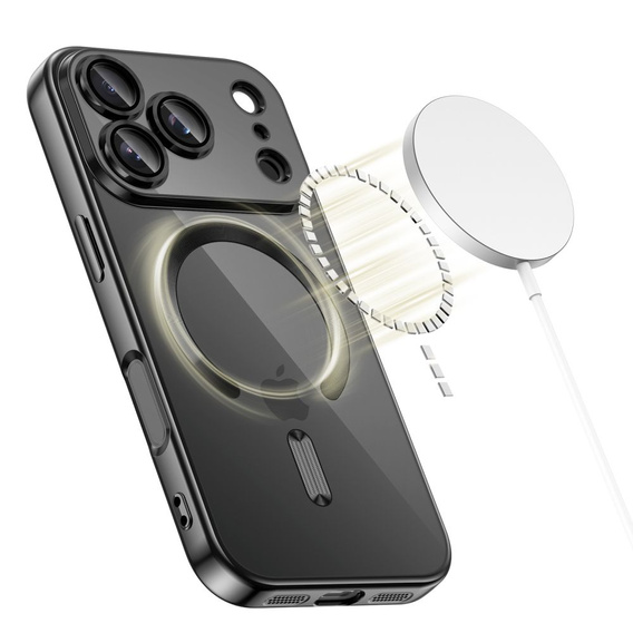 Carcasă magnetică cu protecție pentru lentile pentru iPhone 17 Pro Max