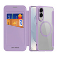 Dux Ducis Huse pentru Samsung Galaxy S25 Edge, Skin X Pro, MagSafe, violet