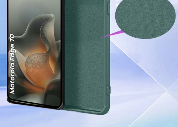 Husă din silicon Lite pentru MagSafe pentru Motorola Edge 70 5G