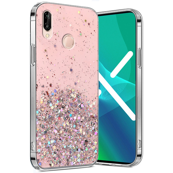 Huse pentru Huawei P20 Lite, Glittery, roz