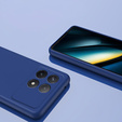 Husa pentru Xiaomi Poco F6 Pro, Silicone Lite, albastru