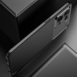 Huse pentru Oppo Reno7 4G, Carbon Gel, negru