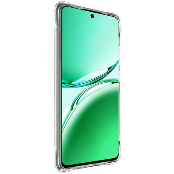 IMAK Huse pentru Oppo Reno 12FS / 12F 5G, Stripe Dropproof, transparentă