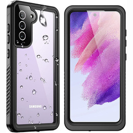 Husă impermeabilă IP68 pentru Samsung Galaxy S21 FE, negru