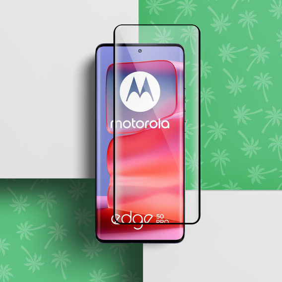 Sticlă temperată 5D Full Glue Smart Palm pentru Motorola Edge 50 Pro / Edge 50 Ultra