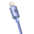 Cablu USB-C către Lightning Baseus Crystal Shine, 2,0 m, 20 W, pentru dispozitive Apple (Lightning)