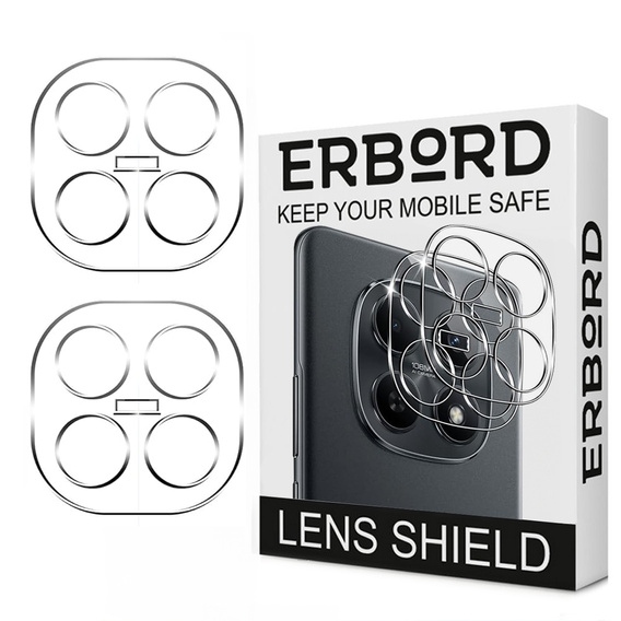 2x Protector de ecran din sticlă temperată ERBORD pentru Xiaomi Redmi Note 15 5G / Poco M8 5G